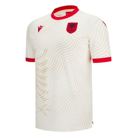Albania Away Soccer Jersey World Cup 2026 – Off-White Albania Football Shirt