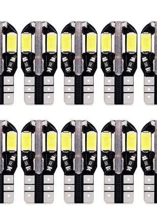 10 PCS Canbus T10 194 168 W5W 5730 8 LED SMD White Car Side Wedge Light Lamp