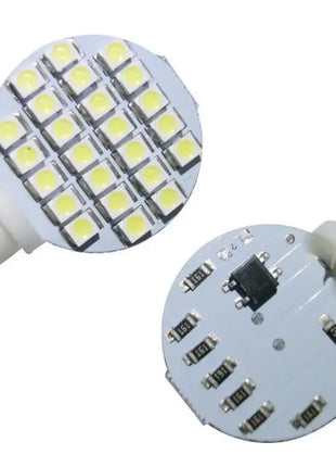 12V White Light 921 194 T10 LED Bulb 24-SMD Wedge Lamp For RV Trailer Camper Motorhome Boat Ceiling Dome Interior Light