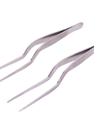 1PC Top Quality Stainless Steel Tweezers Professional Ear Cleaner Care Ear-Pick Tool Bending Tweezers Ear Cleaner Ear Care Tool
