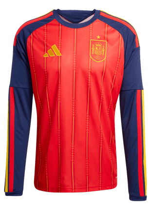 Spain Home Long Sleeve Jersey World Cup 2026