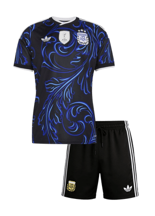 Argentina Away Soccer Jersey World Cup 2026 – Black Argentina Football Shirt