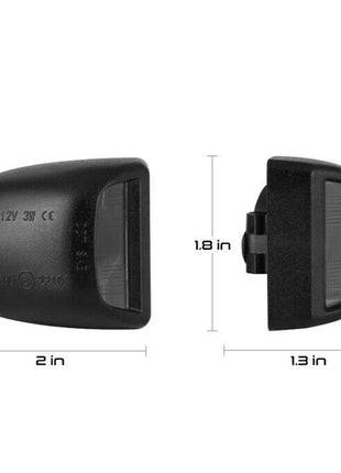 2 x License Plate Light for Chevy Tahoe Suburban GMC Yukon XL 2000-2006