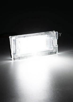 2PCS Car License Plate Light For BMW E46 3er 4D 1998-2005 Rear Tail Number Plate Lamp Upgrade Lighting Assembly Error Free