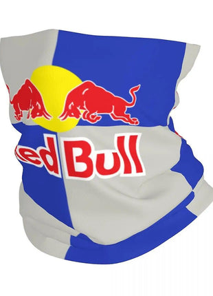 Red Double Bull Headband Racing Bandana Neck Gaiter Extreme Sports ...