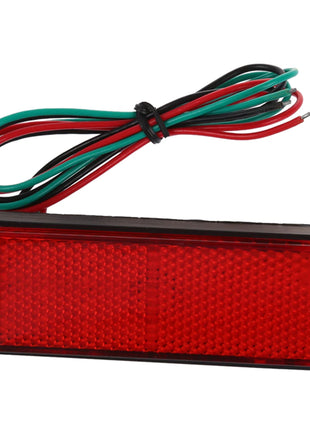 2x LED Red Reflector Tail Brake Stop Marker Light Truck Trailer ATV RV Motor SUV