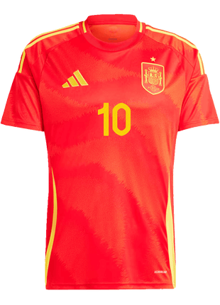 LAMINE YAMAL #10 Spain Home Soccer Jersey EURO