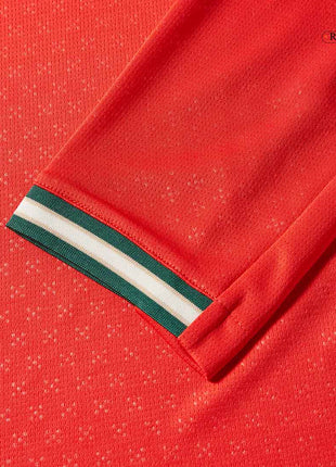 RONALDO #7 Portugal Home Long Sleeve Soccer Jersey 2025