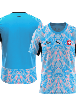 Switzerland Goalkeeper Soccer Jersey World Cup 2026 Blue