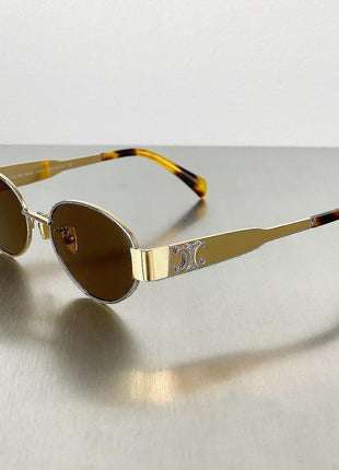 Women Fashionable Retro Arc De Triomphe Sunglasses