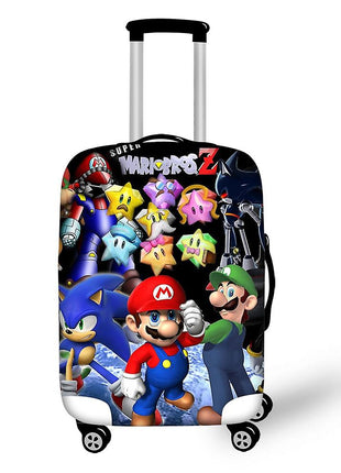 Super-mario-print Hot Game Pattern Suitcase Cover