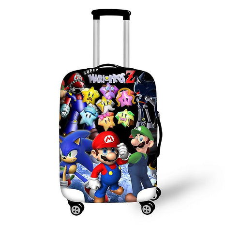 Super-mario-print Hot Game Pattern Suitcase Cover