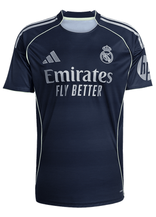 Real Madrid Away Soccer Jersey 2025/26