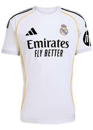Real Madrid Home Soccer Jersey 2025/26