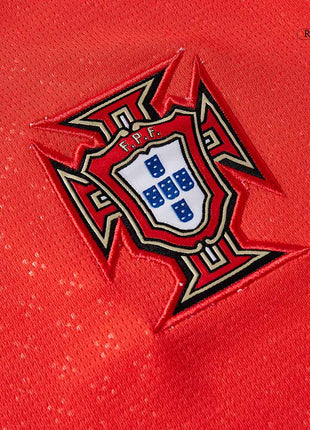RONALDO #7 Portugal Home Long Sleeve Soccer Jersey 2025