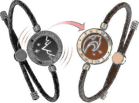 Long Distance Touch Bracelets For Couples, Vibration Light Up For L...