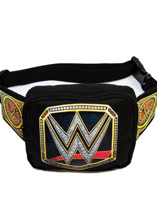 WWE Mens Bum Bag Black Character Front - One Size
