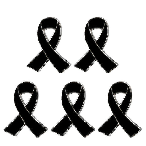 Set Of 5 Ribbon Brooch Pin Beautiful Design Ribbon Enamel Pin Alloy...