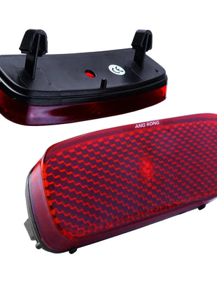 ANGRONG 2x Red Rear Bumper Reflector No Light For Citroen C1 C5 Peugeot 107 206 607 Expert For Fiat Scudo