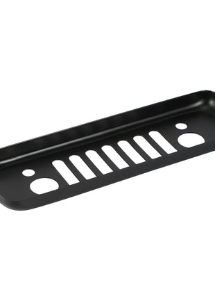 Aluminum Rear Brake Light Cover Grille Third Tail Light Cover Rear Lamp Protector For Jeep For Wrangler Jk 2007-2016 Black