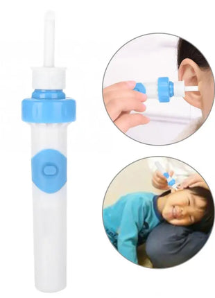 Electric Ear Cleaner Earwax Remover Ear Cleaning Care Tool Mute Soft Head Ear Wax Ear-pick Cleaner Convenient and Safe Pain
