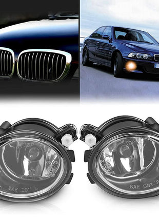 Fog Lights Assembly for E46 M3 2002-2006 Front Bumper Fog Lamp for E39 M5 2001-2003 63177894017 63177894018