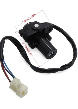 Ignition Switch Fuel Gas Cap Seat Lock Key Set for Yamaha YZF R1 2002-2003 2007-2022 R6 2004 2006-2022 FJR1300 2001-2022 FZ6
