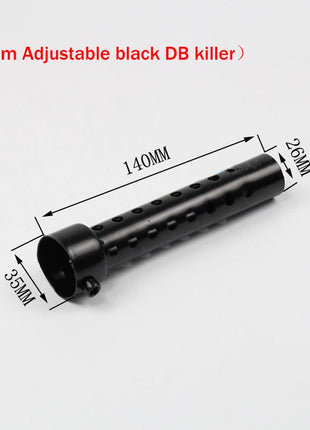 35mm 42mm 45mm 48mm 51mm 60mm Motorcycle Exhaust Muffler Catalyst DB Killer Silencer Noise Sound Eliminator for Akrapovic for SC