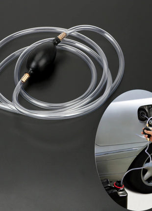 Car Fuel Gas Pump Syphon PVC Pipe Petrol Diesel Liquid Manual Pump Water Oil Transfer Pump Auto Accessories