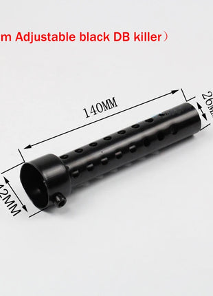 35mm 42mm 45mm 48mm 51mm 60mm Motorcycle Exhaust Muffler Catalyst DB Killer Silencer Noise Sound Eliminator for Akrapovic for SC