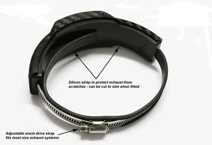 Universal Super Motard Muffler / Exhaust Slider Protector Motorcycle Exhaust Accessories
