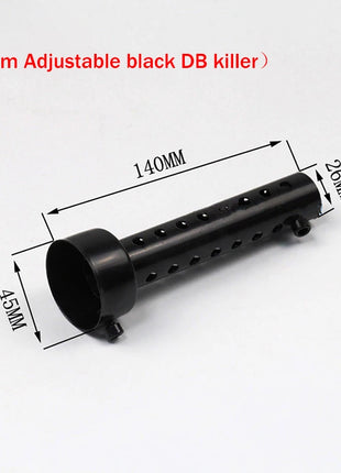35mm 42mm 45mm 48mm 51mm 60mm Motorcycle Exhaust Muffler Catalyst DB Killer Silencer Noise Sound Eliminator for Akrapovic for SC