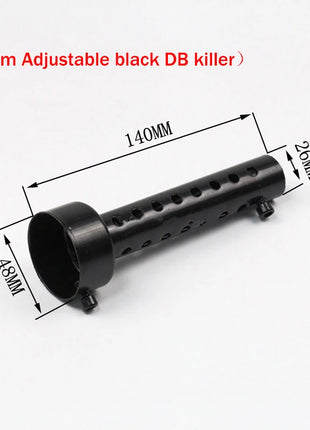 35mm 42mm 45mm 48mm 51mm 60mm Motorcycle Exhaust Muffler Catalyst DB Killer Silencer Noise Sound Eliminator for Akrapovic for SC