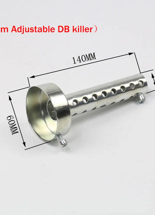 35mm 42mm 45mm 48mm 51mm 60mm Motorcycle Exhaust Muffler Catalyst DB Killer Silencer Noise Sound Eliminator for Akrapovic for SC