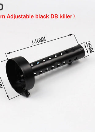 35mm 42mm 45mm 48mm 51mm 60mm Motorcycle Exhaust Muffler Catalyst DB Killer Silencer Noise Sound Eliminator for Akrapovic for SC
