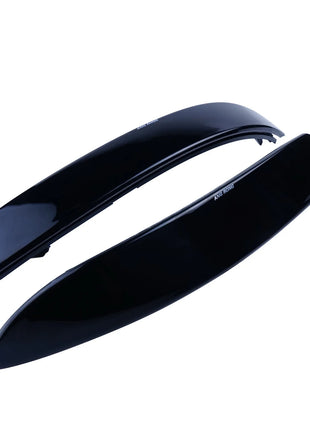 One Pair Black Smoked Lens Rear Bumper Reflector No Light L&R For BMW X5 E70 2006-2010 & 2010-2013 LCI with M Sport package