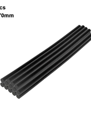 10-30PCS Hot Melt Glue Stick Black 7mm High Adhesive for Paintless Dent Repair Car Hail Removal DIY Plastic Fixing