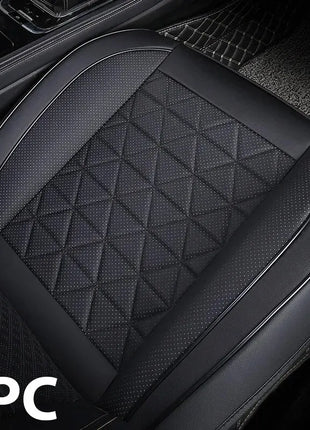 New Front Car Seat Cover PU Leather Cars Seat Cushion Automobiles Seat Protector Universal Car Chair Pad Mat Auto Accessories