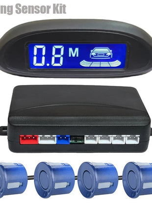 Multiple Radar Car Parktronic LED Parking Sensor Kit Radar Backlight Display Backup Monitor Detector System