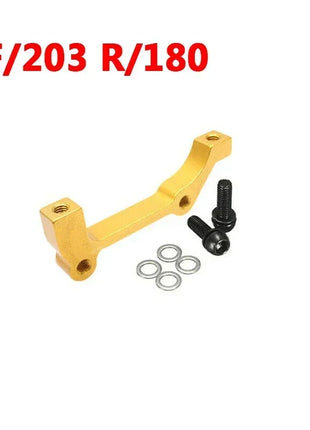 MTB Bike Disc Brake Rotors Front Rear 180mm 203mm IS/PM Caliper Adapter Aluminium Alloy Post Mount Bicycle Accessorie Adaptor