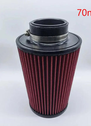 2.5 3 3.5 4 Inch Car Intake Air Filter for K＆N 14084-2 Universal High Flow Cone 102 89 76 70 63.5 60mm KN Tapered Mushroom Head