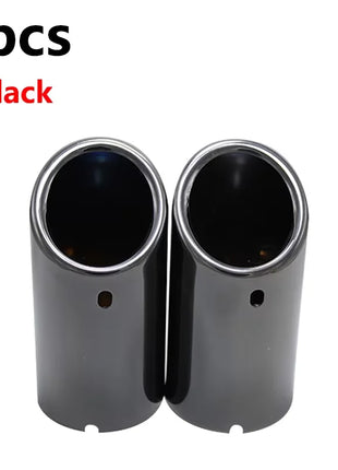For VW Volkswagen GOLF MK6 MK7 2009-2016 / POLO 2012-2014 Muffler Tip Stainless Steel Exhaust Tip Nozzle