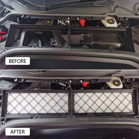 Cabin Filter Air Filter HEPA Air Intake Filter Replacement With Activated Carbon For Tesla Model Y 2020 2021 2022 2023 2024