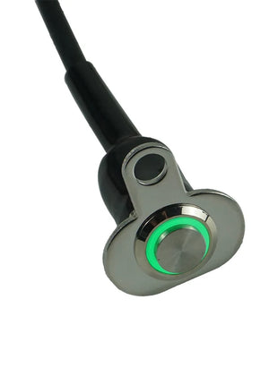 3 Color Lights Motorcycle Switch ON-OFF Handlebar Adjustable Mount Waterproof Switches Button DC12V Headlight