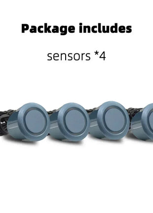 4PCS 22mm Ultrasonic Parking Sensors Reverse Backup Radar System Choose From Red, Black, White, Silver, Gray, Gold, and More!