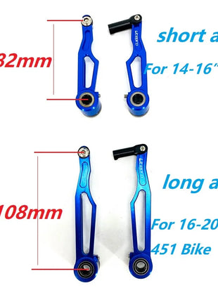 Litepro Ultralight V Brake Mount 82mm Short Arm 108mm Long Arm Aluminum Alloy CNC 14-16-18-20 Inch Folding Bike V Brake Caliper