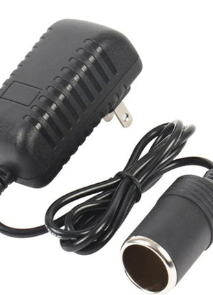 1Pc Universal Black 220V to 12V 50hz Portable Car Cigarette Lighter Socket Adapter Converter Parts US/EU/UK