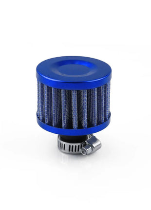 Universal 12mm Car Air Filter Vent Crankcase Breather Filter Valve Stem Covers Mini Air Breather Cold Air Intake