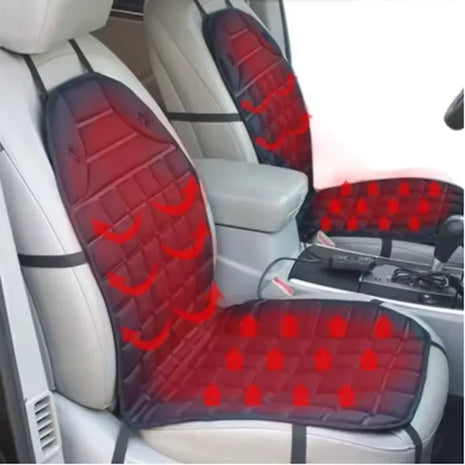 12V Car Heating Cushion Heated Seat Pad Heater Winter Warmer Seat Winter seat Protector Auto Seat Cushion Pad Winter Mat