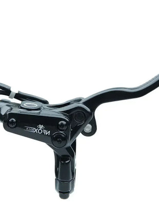 NFOX B015 4-piston Disc Hydraulic Brake E-bike Folding Mountain Bike Bicycle Power Off Black Red 160 180 203 roto Split Tube New
